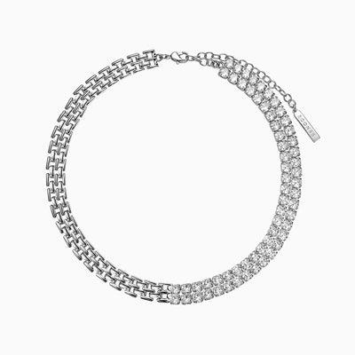 Double Layer Round Shaped Cutting Choker - Monarjew