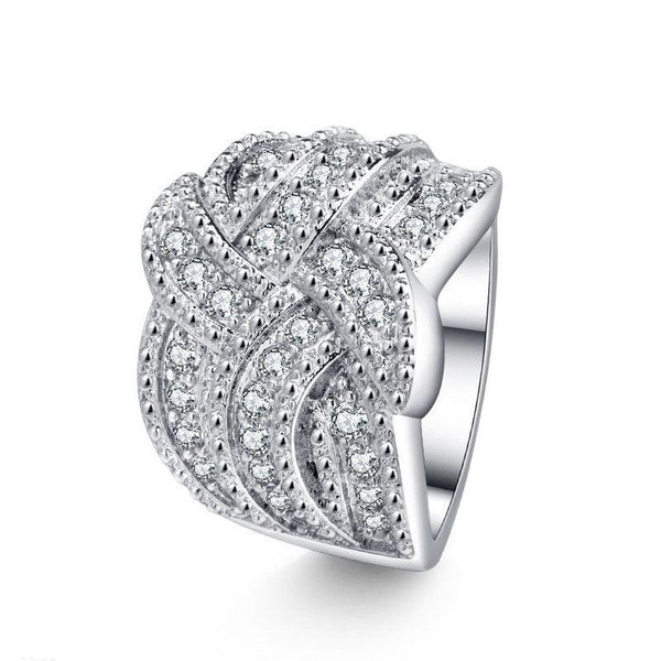 Plant Cross Set  Temperament Ring - Monarjew