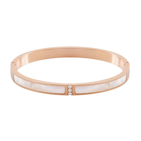 Shell Rose Gold Fashion Design Bracelet - Monarjew