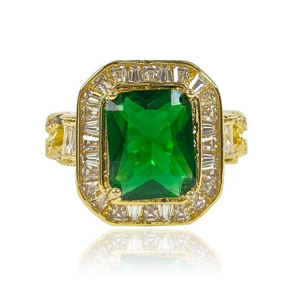 Square Cut Corrugated Open Ring - Monarjew